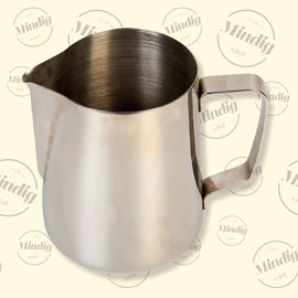 Tejkiöntő 600 ml rozsdamentes inox