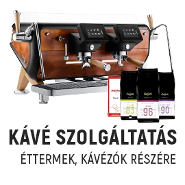 Kávészolgáltatás éttermek, kávézók részére