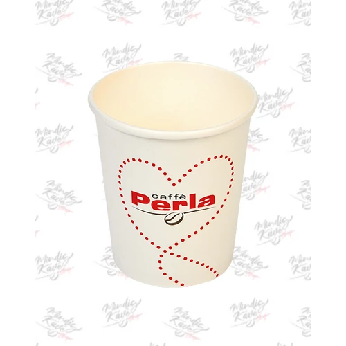 Papír pohár 250 ml Caffé Perla fehér 30db/csík (db ár)