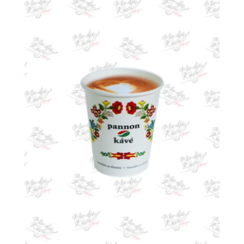 Papír pohár 280 ml Kalocsai mintás 50db/csík (db ár)