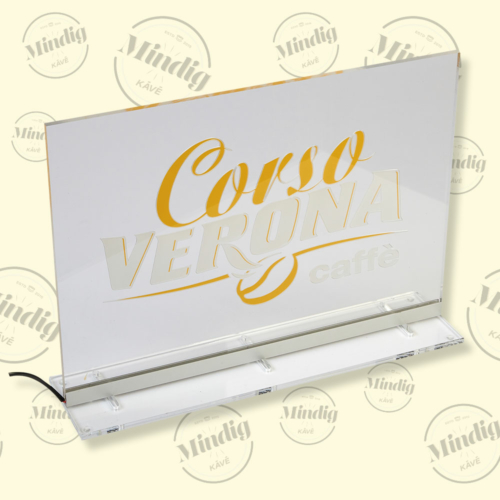 Corso Verona asztali álló élvilágító tábla beltéri