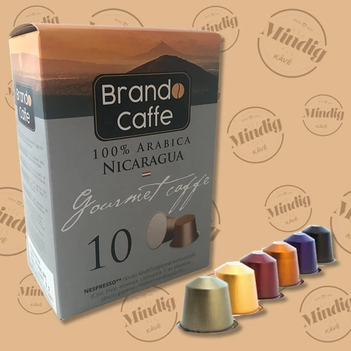 Nicaragua 100% arabica Nespresso kompatibilis kapszula 10db/doboz