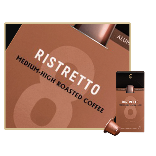 Cafés Cornella Ristretto Nespresso kompatibilis kapszula 10db/doboz