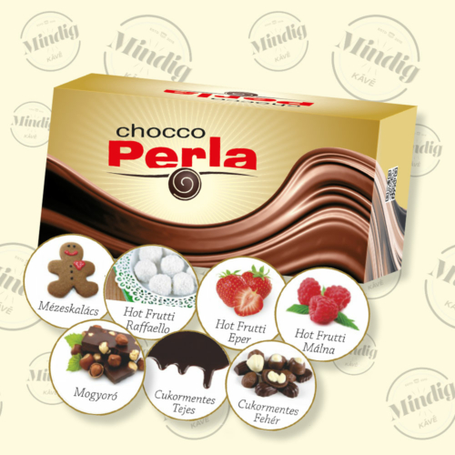 Chocco Perla forró csoki Vegyes ízösszetételű 32 db/doboz