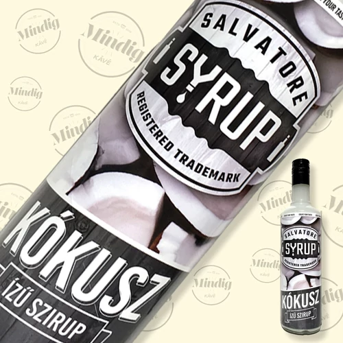 Salvatore Syrup kókusz ízű szirup 0,7liter