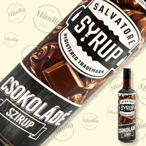 Salvatore Syrup étcsokoládé ízű szirup 0,7liter