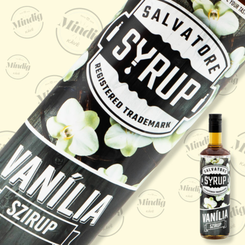 Salvatore Syrup vanília ízű szirup 0,7liter