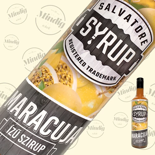 Salvatore Syrup maracuja ízű szirup 0,7liter