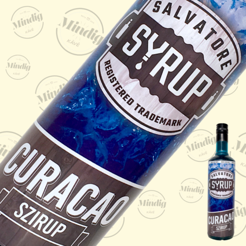 Salvatore Syrup blue curacao ízű szirup 0,7liter