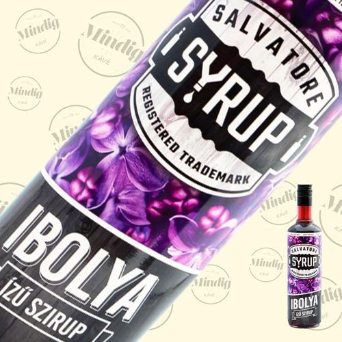 Salvatore Syrup ibolya ízű szirup 0,7liter