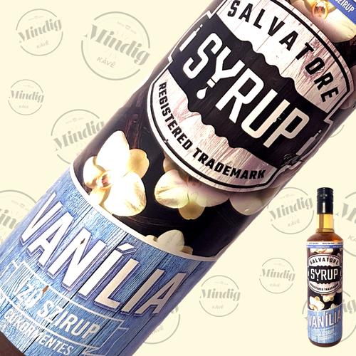 Salvatore Syrup cukormentes vanília ízű szirup 0,7liter