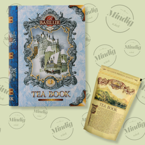 Basilur Tea Book vol I 100g szálas fekete tea - fém díszdobozban