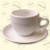 Cappuccino csésze+alj Cafés Cornellá Decoding Coffee (6 db/szett)