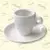 Latte csésze+alj Cafés Cornellá Decoding Coffee (6 db/szett)